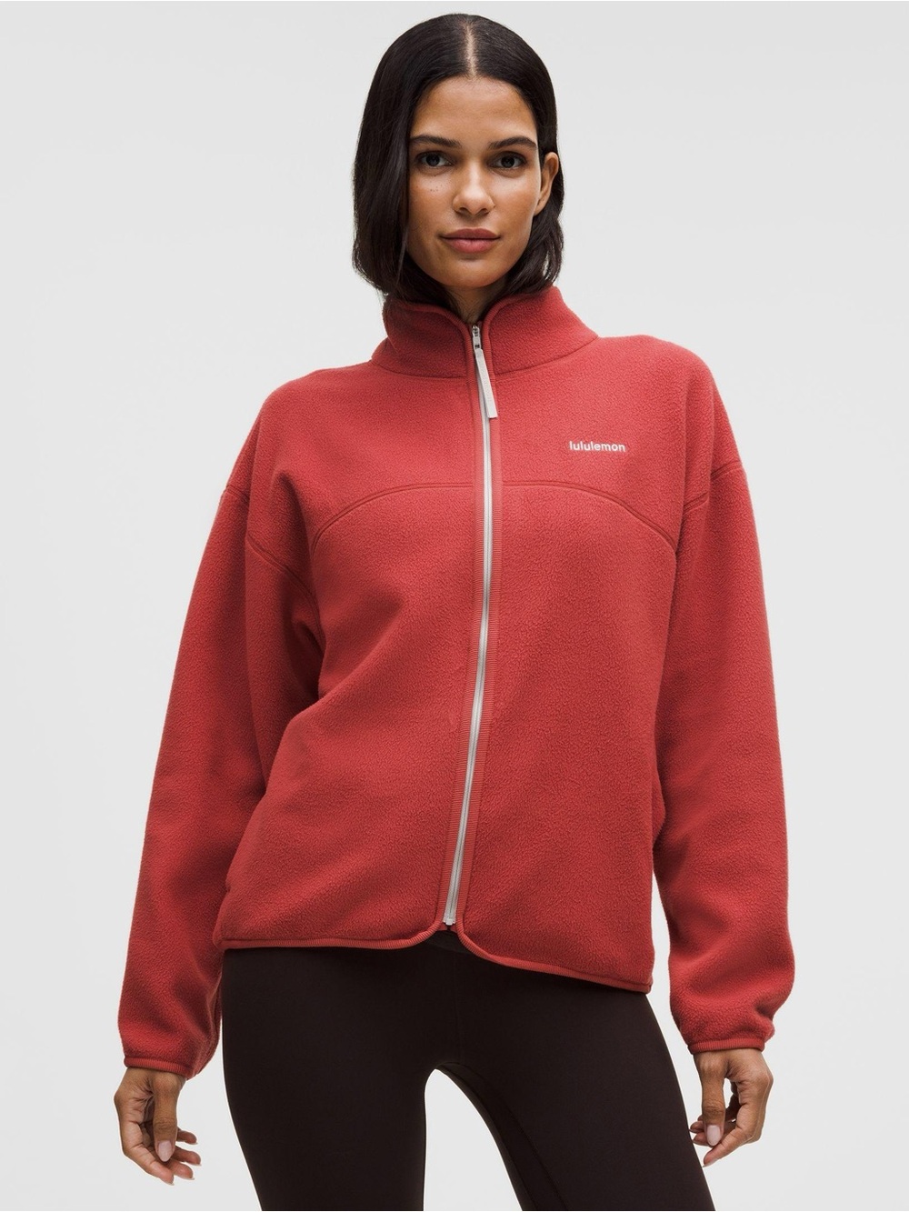 Lululemon Tumbled Fleece Full Zip Up Jacket